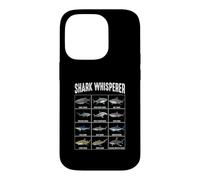 Tableau d'identification des espèces de Requins Whisperer Shark Coque pour iPhone 14 Pro