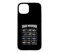 Tableau d'identification des espèces de Requins Whisperer Shark Coque pour iPhone 15 Plus