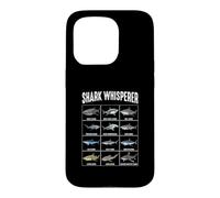 Tableau d'identification des espèces de Requins Whisperer Shark Coque pour iPhone 15 Pro