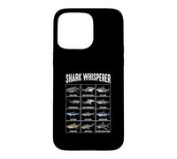 Tableau d'identification des espèces de Requins Whisperer Shark Coque pour iPhone 15 Pro Max