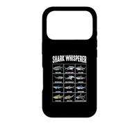 Tableau d'identification des espèces de Requins Whisperer Shark Coque pour iPhone 17 Pro