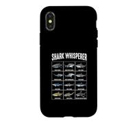 Tableau d'identification des espèces de Requins Whisperer Shark Coque pour iPhone X/XS