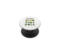 Tableau d'identification des Plantes Pothos Variété Graphique botanique PopSockets PopGrip Adhésif