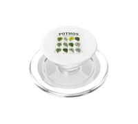 Tableau d'identification des Plantes Pothos Variété Graphique botanique PopSockets PopGrip pour MagSafe