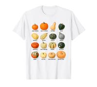 Tableau D'identification des Variétés De Citrouilles : T-Shirt