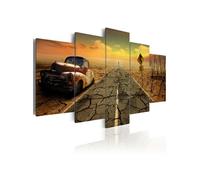 Tableau Difficult road-Taille L 100 x H 50 cm