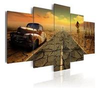Tableau Difficult road-Taille L 100 x H 50 cm