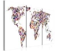 Tableau Digital World-Taille L 120 x H 60 cm Imprimé G