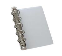 Tableau d'insertion multifonction en métal avec clip de reliure rechargeable pour journal, planificateur, accessoires de bloc-notes, projet scolaire, tableau d'insertion lâche