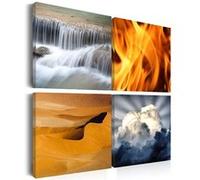 Tableau Diversité de la nature-Taille L 80 x H 80 cm Imprimé G