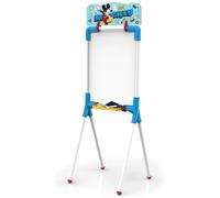 Tableau double face craie et marqueur Disney Mickey Bleu 33x98x37 cm