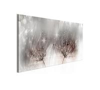 Tableau Drops of Dew (1 Part) Pink Narrow-Taille L 150 x H 50 cm