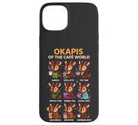 Tableau du Barista Okapi : café, Smoothie et thé Coque pour iPhone 15 Plus