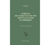 Tableau du climat et du sol des États-Unis d'Amérique