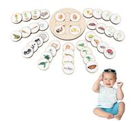 Tableau du Cycle de Croissance de la Vie,Plateau du Cycle de Vie pour - Puzzle Cadeaux Nature Jeu Aides Pédagogiques Jouet pour Jeu D'interaction 3 4 5 Garçons Et Filles De 6 Ans
