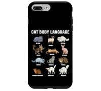 Tableau du langage corporel des Chats pour Enfants - Chats éducatifs Mignons Coque pour iPhone 7 Plus/8 Plus
