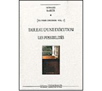 Tableau d'une exécution, Les possibilités Oeuvres choisies vol 1 - Howard Barker - Theatrales Eds - broché - Théâtre
