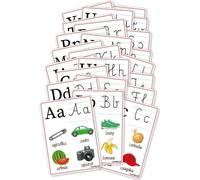 Tableau éducatif A4 - Alphabet 23 cartes