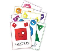 Tableau éducatif A5 - Figures géométriques 8 cartes