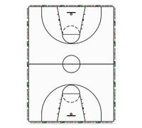 Tableau effaçable taktifol basketball