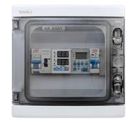 Tableau électrique basique haute résistance pour piscine | Moteur uniquement | Contacteur pour moteur et chlorateur | Pompe à eau 0-3 CV 9-14 A