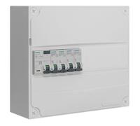 SIEMENS - Tableau 1 Rangée Pré-Équipé 1 Inter. Diff. 63A - 4 Disjoncteurs