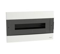 Tableau électrique encastrable - Schneider - Easy9 EU IP40 EZ9EU-1-18-PT-T - 1 rangée - porte transparente