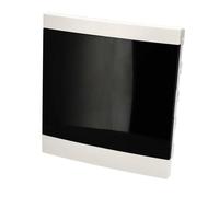EDO Coffret Électrique Apparent 2 Rangée pour 24 Modules 32 x 30 x 9,5 cm IP40 IK07 - Boîtier de Distribution en ABS Blanc - Tableau Électrique Intérieur pour Garage, Atelier, Maison