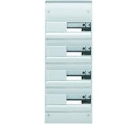 Hager Coffret de répartition Gamma 4 rangées 52 modules à poser en saillie