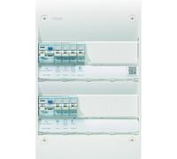 Tableau électrique gamm 13, pré-équipé 2 rangées, 13 M, Quickfix - HAGER GDM213A