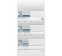 Tableau électrique gamm 13, pré-équipé 3 rangées, 13 M, Quickfix - HAGER GDM313A