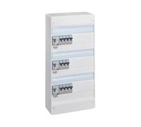 Tableau électrique équipé et précâblé Drivia 3 rangées 39 modules G