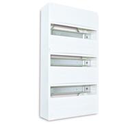 Tableau électrique nu à équiper 3 rangées