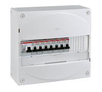 Tableau électrique pré-équipé haute intégrité ABB Gale'O PRO, 1 rangée, 13 modules