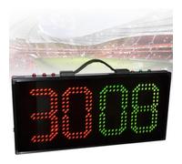 Tableau électronique de substitution de football avec affichage LED et tableau de bord numérique pour la gestion du changement de joueur portable