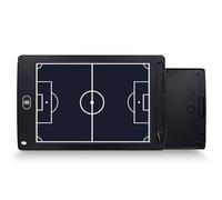 Tableau Électronique Football, Football Tablette D'écriture LCD, Pile Bouton, Effacement/Verrouillage en Un Clic, Légère et Portable, Idéale pour L'entraînement