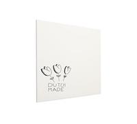 Tableau émaillé sans cadre Design - angles droits - 88x118 cm