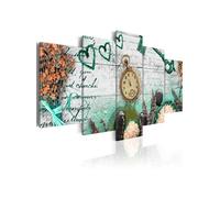 Tableau Emerald composition-Taille L 200 x H 100 cm