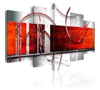 Tableau Emphasis: red theme-Taille L 100 x H 50 cm Imprimé G