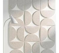 Tableau en Feutrine 6/12 Pcs Decorative Bulletin Board | Home Decor Felt Tiles Walls Decoration Modern and Minimalist Wall Art Panel Kit Cork Board(5,12pcs)