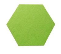 Tableau en Feutrine Felt Wall Stickers Creative Wallpapers | Aesthetic Room Decor Home Accessories Decoration Bedroom Photos Cork Board Display(Emerald green,10 Pieces)