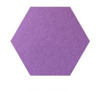 Tableau en Feutrine Felt Wall Stickers Creative Wallpapers | Aesthetic Room Decor Home Accessories Decoration Bedroom Photos Cork Board Display(Violet,10 Pieces)