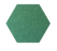 Tableau en Feutrine Felt Wall Stickers Creative Wallpapers | Aesthetic Room Decor Home Accessories Decoration Bedroom Photos Cork Board Display(Jewel Green,5 Pieces)