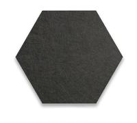 Tableau en Feutrine Felt Wall Stickers Creative Wallpapers | Aesthetic Room Decor Home Accessories Decoration Bedroom Photos Cork Board Display(Black,5 Pieces)