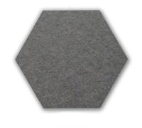 Tableau en Feutrine Felt Wall Stickers Creative Wallpapers | Aesthetic Room Decor Home Accessories Decoration Bedroom Photos Cork Board Display(Dark Gray,10 Pieces)