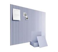 Tableau en Feutrine Large Cork Board Alternative | Felt Bulletin Board Cork Boards Push Pin Board(Light Grey)