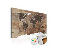 Tableau en liège Wooden Mosaic-Taille L 120 x H 80 cm Imprimé