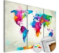 Tableau en liège Colourful Expression-Taille L 90 x H 60 cm Imprimé G