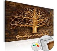 Tableau en liège Family Tree-Taille L 120 x H 80 cm Imprimé G
