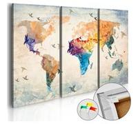 Tableau en liège Free as a bird-Taille L 90 x H 60 cm Multicolore G